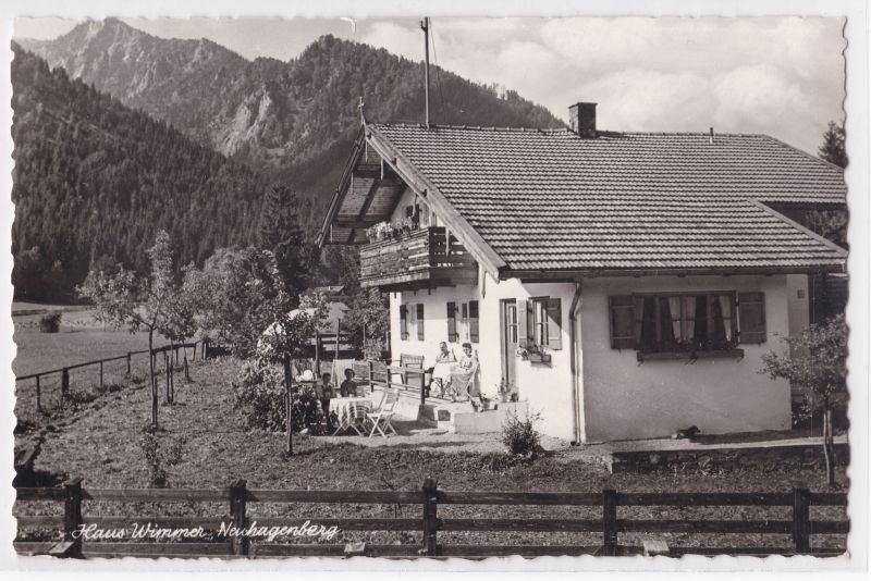 Ak Haus Wimmer Neuhagenberg Fischbachau Ungelaufen Nr P7165