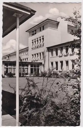 AK Hamburg Wichern-Schule Schulgebäude 1961 gelaufen. 