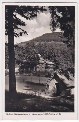 AK Kurhaus Breitenbrunnen a.d. Hornisgrinde Schwarzwald 1942 datiert ungelaufen. 