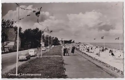 AK Schönberg Ostseebad Schönbergerstrand Teilansicht ungelaufen. 