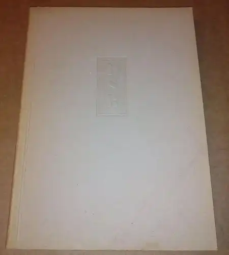 Braun, Prof. Dr. E. W: Kleinplastik der Renaissance von Prof. Dr. W. W. Braun - 1. Auflage 1953. 