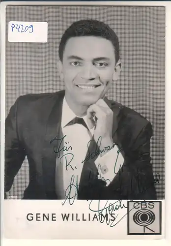 Autogrammkarte Gene Williams signiert