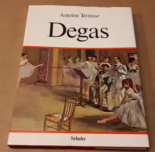 Terrasse, Antoine: Edgar Degas / Die Impressionisten - Herausgegeben von Daniel Wildenstein unter Mitwirkung der Stiftung Wildenstein, Paris / Deutschsprachige Ausgabe 1973 Schuler / Mit Frontispiz = farbiges Selbstbildnis. 