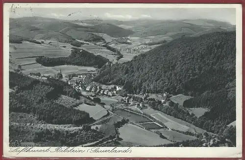 AK Bielstein Sauerland, Ortsansicht, 1936 gelaufen. 