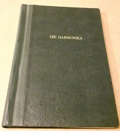 Matthias Hohner AG (Hrsg.): Die Harmonika - Monatsschrift für die Freunde der Harmonika / 18. Jahrgang 1953 KOMPLETT (10 Einzelhefte) in der Original HOHNER-KLEMM-SAMMELMAPPE (Kl...