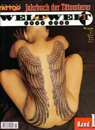 FLAMINGO (Hrsg.): Tattoo Revue SPEZIAL - Band 1 - Jahrbuch der Tätowierer WELTWEIT 1998 1999 / Es werden weltweite Künstler mit ihren Arbeiten (Fotos + Adresse) vorgestellt. Kein Text, nur Fotos!!!. 