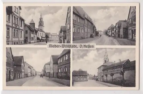 AK Nieder-Wöllstadt O/Hessen, Paul Goldmann Kaufhaus, alte Mehrbildkarte ungelaufen. 
