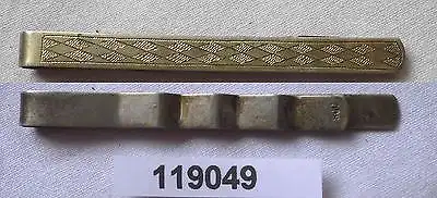Klassische Krawattennadel 800er Silber um 1930 (119049)