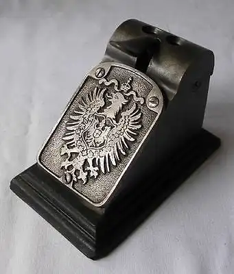Antiker Eisenguss Zigarrenschneider mit Reichsadler um 1900 (118227)