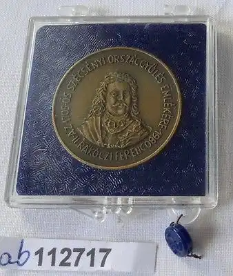 Ungarn Bronze Medaille Ferenc Rakoczi 1980 Original verblombt (112717)