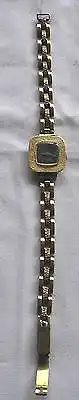 Schöne goldene Damen Armbanduhr 585er Gold 14 K mit Armband aus 333er Gold