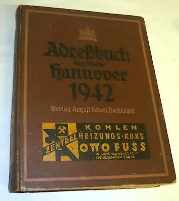 Adreßbuch der Stadt Hannover 1942 (Nr.5552)