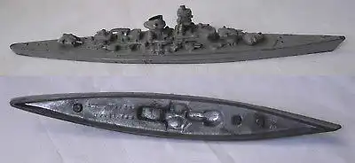 Modell Schlachtschiff GNEISENAU Wiking Metall 1:1250 (119472)