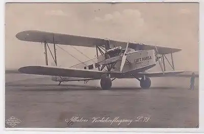 83807 Ak Lufthansa Albatros Verkehrsflugzeug L 73, 1931