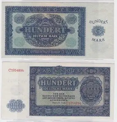 100 Mark Banknote DDR Deutsche Notenbank 1948 (120434)