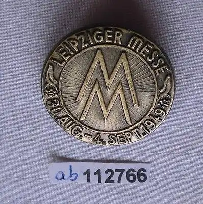 Abzeichen Leipziger Herbstmesse 1949 Einkäuferabzeichen (112766)