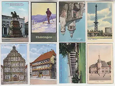 100 interessante alte Ansichtskarten um 1910-1940 (B) (65822)