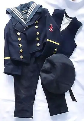 Seltene Matrosen Kinder Uniform Kriegsmarine um 1930 (101326)