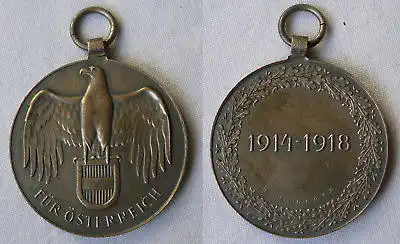 Kriegserinnerungsmedaille für Österreich 1914-1918 am Band (101985)