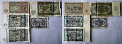 5 Banknoten Deutsche Notenbank DDR 1948 (123553)