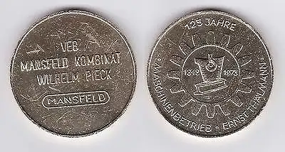 DDR Medaille 125 Jahre Maschinenbetrieb Ernst Thälmann 1848-1973 (117918)