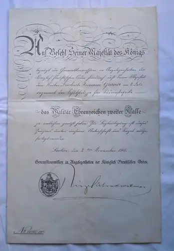 Seltene Urkunde für Reiter der deutschen Schutztruppe DSWA 1905 (123564)