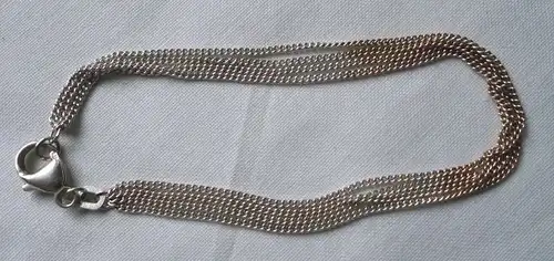 Reizendes 925er Sterling Silber Armband Silber Rosé (111239)