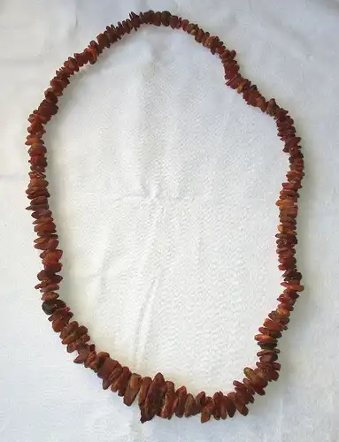 Antique Amber Beads Bernstein Kette Naturbernstein Necklace 87 Gramm (110508)
