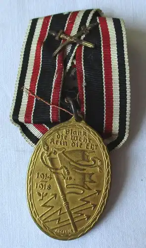 Kyffhäuser-Denkmünze für 1914/18 am Band 1.Weltkrieg (124609)