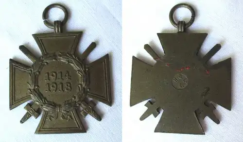 Altes Ehrenkreuz für Frontkämpfer 1914-1918 am Band (124670)