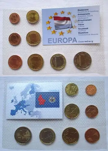 Kursmünzsatz Niederlande 2003 m. 8 Münzen Stgl. 1 ct - 2 EUR im Blister (124648)