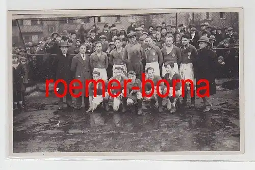 31969 Foto Chemnitz Fussballmannschaft um 1920