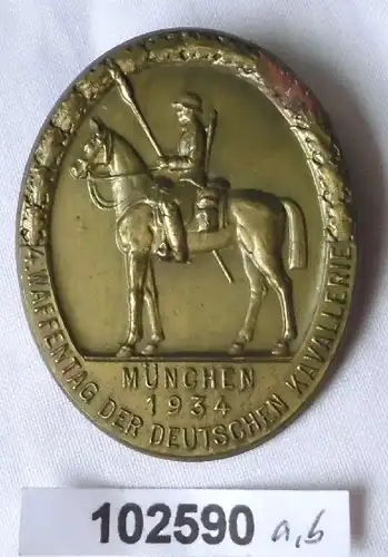 Abzeichen München 4.Waffentag der Deutschen Kavallerie 1934 (102590)