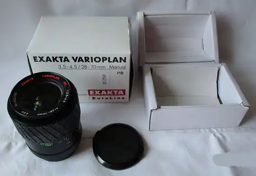 Exakta Varioplan 3.5-4.5 28-70mm red MC Objektiv No. 933100 (109499)