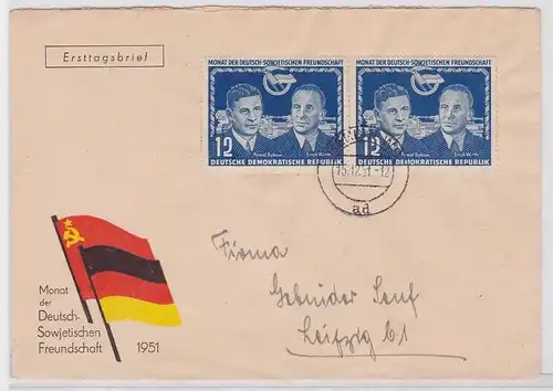 82662 DDR Ersttagsbrief Monat der Deutsch sowjetischen Freundschaft 1951