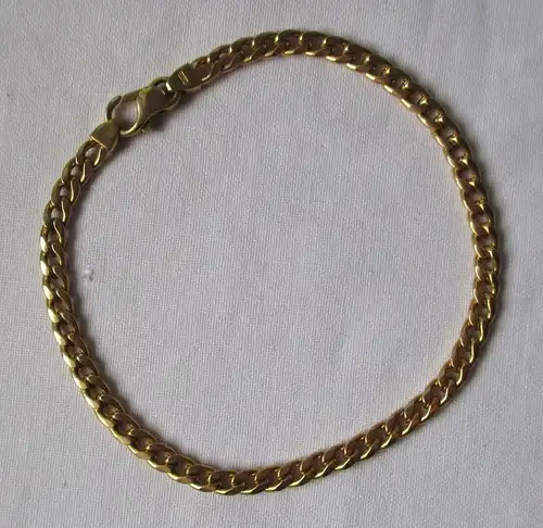 Wundervolles 585er Gold Armband Gliederarmband Länge 21 cm Breite 5 mm (125295)