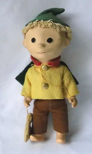 Sandmann Sandmännchen DDR Figur Puppe alt original 70er Jahre (118010)