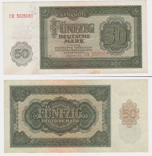 50 Mark Banknote DDR Deutsche Notenbank 1948 (107490)