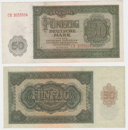 50 Mark Banknote DDR Deutsche Notenbank 1948 (105032)
