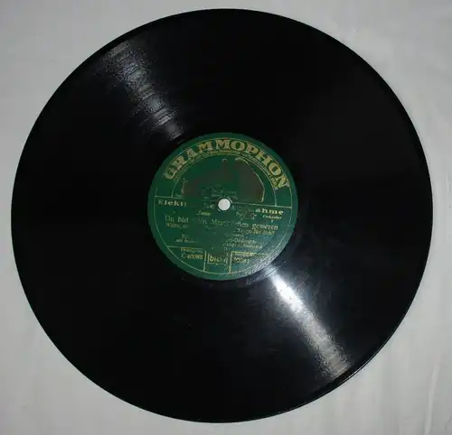 Schellackplatte Grammophon "Das Märchen vom Glück" Tango (125421)