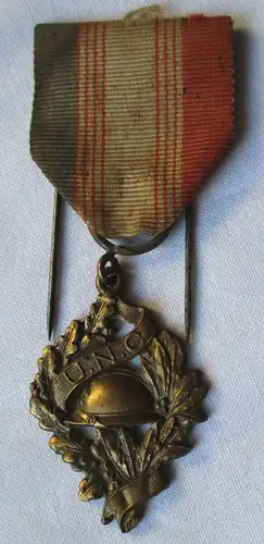 Orden Frankreich Medaille der Frontkämpfer Vereinigung U.N.C. Bronze (120261)