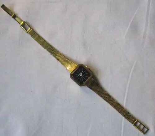 Seltene Damen Armbanduhr GUB Glashütte 17 Rubis Made in GDR (129468)