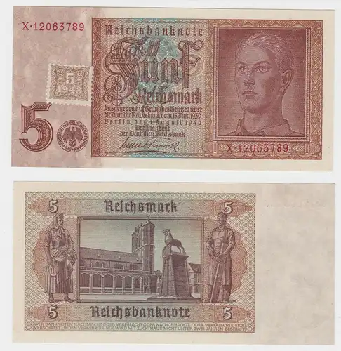 5 Mark Banknote DDR Deutsche Notenbank 1948 Kuponausgabe (130096)