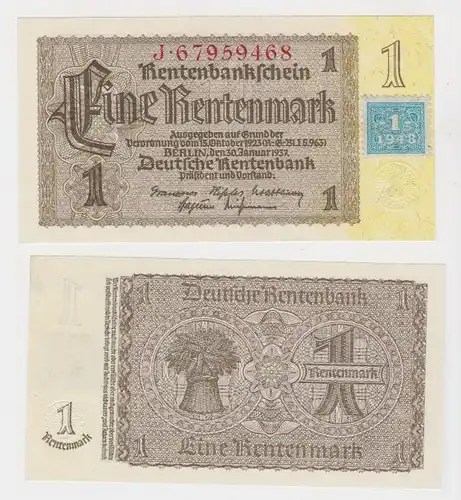 1 Mark Banknote DDR Deutsche Notenbank 1948 Kuponausgabe (130643)