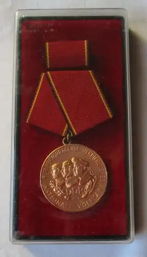 DDR Verdienstmedaille der NVA in Bronze im Etui (104209)