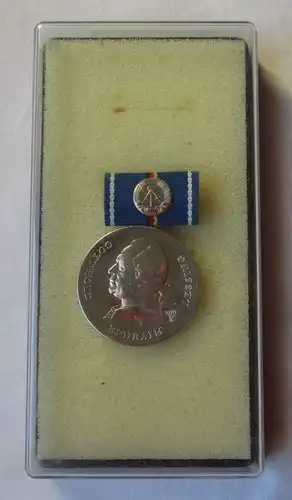 DDR Medaille Gotthold Ephraim Lessing in Silber im Originaletui (105335)
