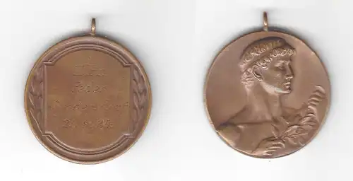 Seltene Bronze Medaille II Preis Sandersdorf 1924 (112562)