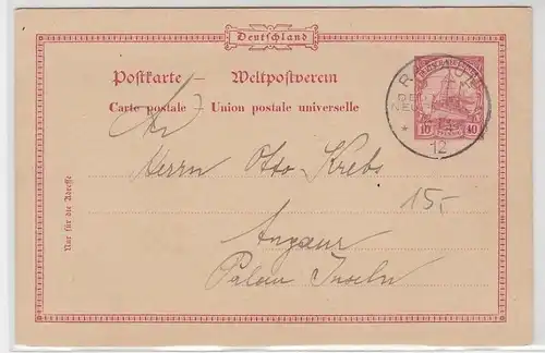 08069 Ganzsachen AK Deutsch-Neu-Guinea Radaul 1912