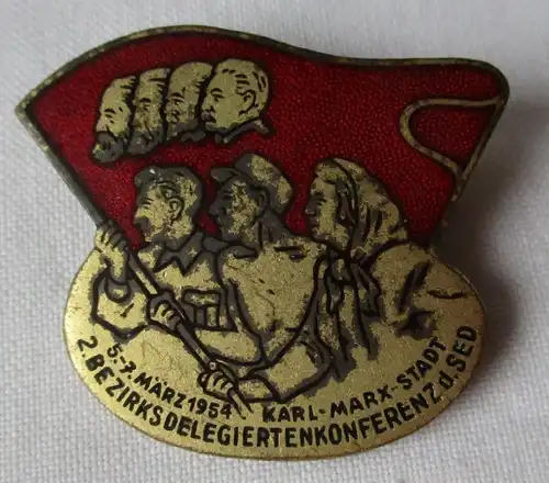 2. Bezirksdelegiertenkonferenz d. SED Karl-Marx-Stadt 5.-7. März 1954 (129227)