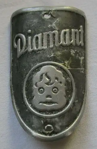 Firmen Plakette Diamant Fahrräder um 1950 (112746)